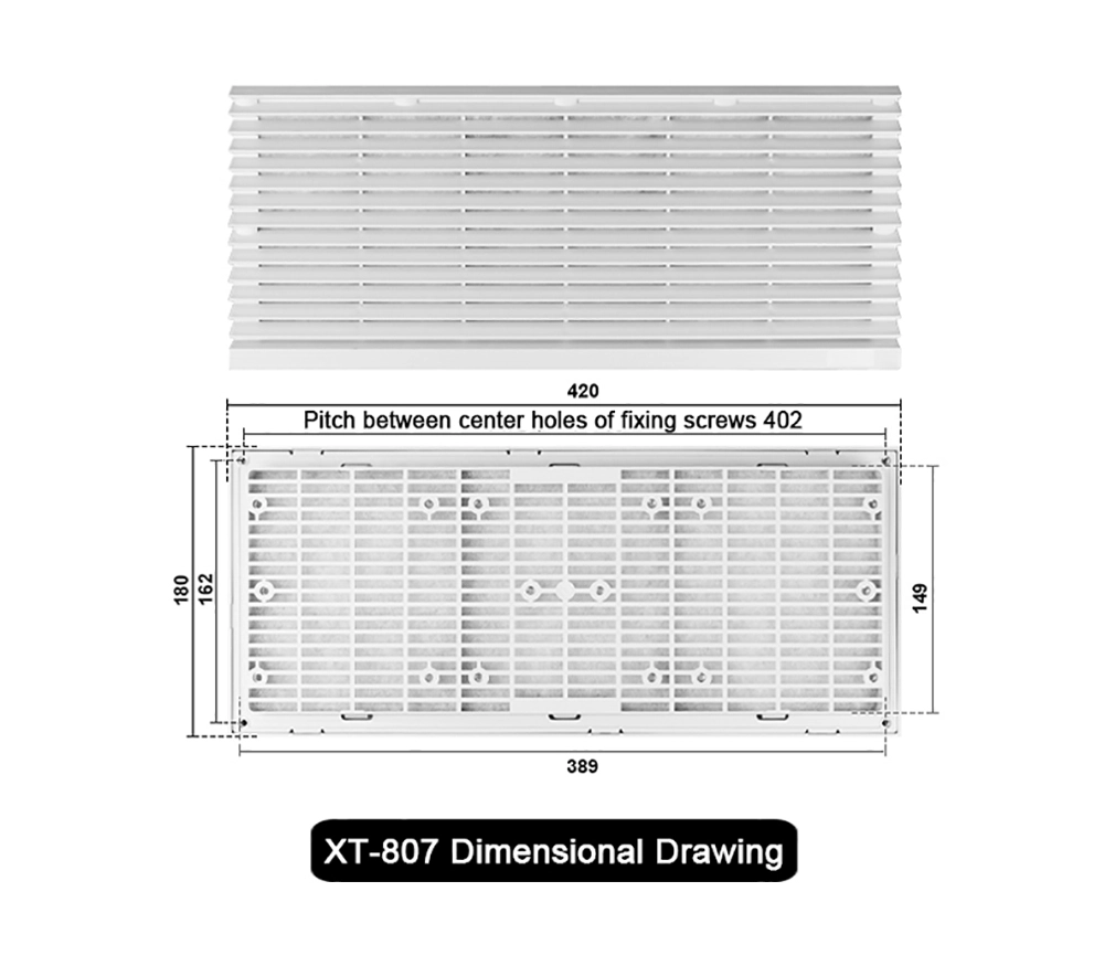 Cooling Fan Dust Cover