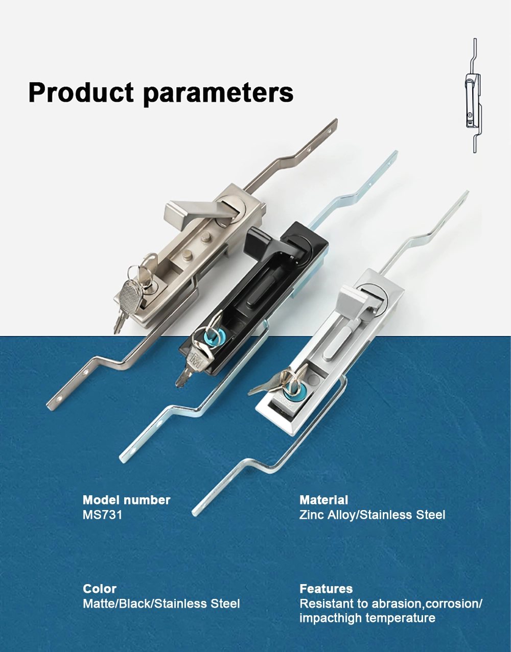 Stainless Steel Door Lock