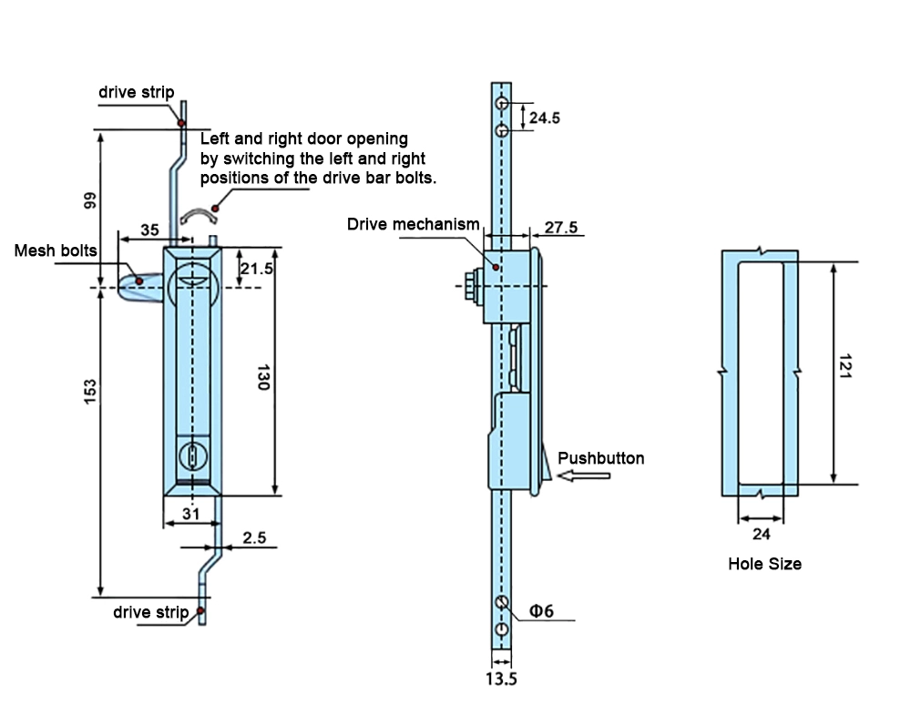 Stainless Steel Door Lock